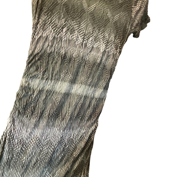 Hedge Green Fine Net Aztec Print Dress by Sandwich NWT - Size Medium - Picture 9 of 16